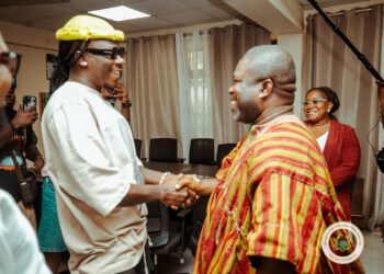 Stonebwoy Locks In Volta Support: Meets Regional Minister James Gunu Ahead of Epic Torcher Experience Homecoming!