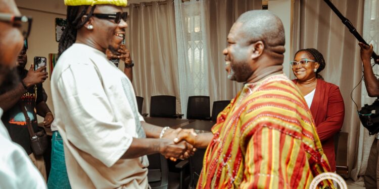Stonebwoy Locks In Volta Support: Meets Regional Minister James Gunu Ahead of Epic Torcher Experience Homecoming!